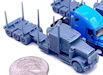 Download the .stl file and 3D Print your own Sleeper Log Truck N scale model for your model train set.