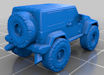 Download the .stl file and 3D Print your own Jeep Wrangler N scale model for your model train set.