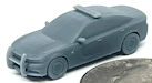Download the .stl file and 3D Print your own Cop Car N scale model for your model train set.