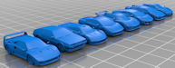 Download the .stl file and 3D Print your own Exotics Cars N scale model for your model train set.