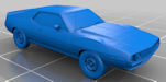 Download the .stl file and 3D Print your own AMC Javelin N scale model for your model train set.