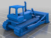 Download the .stl file and 3D Print your own Dozer N scale model for your model train set.