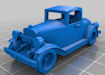 Download the .stl file and 3D Print your own Ford Model A Roadster N scale model for your model train set.