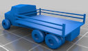 Download the .stl file and 3D Print your own Truck N scale model for your model train set.