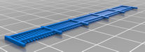 Download the .stl file and 3D Print your own Wooden Picket Fencing N scale model for your model train set.