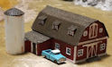 Download the .stl file and 3D Print your own Barn With Silo N scale model for your model train set from www.krafttrains.com.