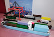 Download the .stl file and 3D Print your own Container Port N scale model for your model train set.