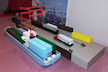 Download the .stl file and 3D Print your own Container Port N scale model for your model train set.