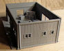 Download the .stl file and 3D Print your own Freight Transfer Building N scale model for your model train set from www.krafttrains.com.