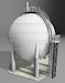Download the .stl file and 3D Print your own Gas Storage Tank N scale model for your model train set.