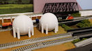 Download the .stl file and 3D Print your own Gas Tank N scale model for your model train set.