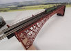 Download the .stl file and 3D Print your own Iron Bridge N scale model for your model train set from www.krafttrains.com.