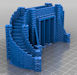 Download the .stl file and 3D Print your own Footbridge N scale model for your model train set from www.krafttrains.com.