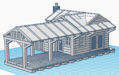 Download the .stl file and 3D Print your own --------------- N scale model for your model train set from www.krafttrains.com.