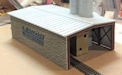Download the .stl file and 3D Print your own Cement Facility N scale model for your model train set from www.krafttrains.com.
