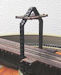 Download the .stl file and 3D Print your own Turntable Arch N scale model for your model train set from www.krafttrains.com.