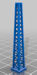 Download the .stl file and 3D Print your own Tower Mast N scale model for your model train set from www.krafttrains.com.