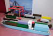 Download the .stl file and 3D Print your own Container Port N scale model for your model train set from www.krafttrains.com.