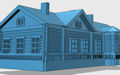 Download the .stl file and 3D Print your own Train Station N scale model for your model train set from www.krafttrains.com.