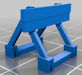 Download the .stl file and 3D Print your own Buffer Stop N scale model for your model train set from www.krafttrains.com.