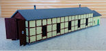 Download the .stl file and 3D Print your own Single Stall Small Depot N scale model for your model train set. 