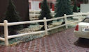 Download the .stl file and 3D Print your own Picket Fence O scale model for your model train set.