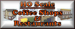 Print your own HO scale Coffee Shops & Restaurants. Just download the stl. file and print your own HO scale Coffee Shops & Restaurantson your home 3D printer. Have fun printing your own 3D printed Coffee Shops & Restaurantsfrom Krafttrains.com