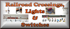 Print your own N scale Railroad Crossing, Lights and Switches. Just download the stl. file and print your own N scale Railroad Crossing, Lights and Switches on your home 3D printer. Have fun printing your own 3D printed Railroad Crossing, Lights and Switches from Krafttrains.com.
