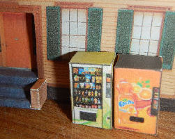 (HO Scale) 17 Different Types of Vending Machines