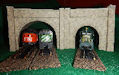 Make your own printable HO scale model train set tunnel portals for your HO scale model railroading train set experience. Download your free model train set tunnel portals for your HO scale model train set.