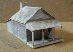 Build Your Own Free Printable Cabin In The Woods (HO Scale)