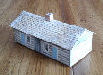 Free Printable HO scale Printable Cabins (Buildings) HO Scale templates that you cut out and fold to build your model and includes instructions for folding your model train set. Model cabins make a cottage life scenery on your model HO scale model train set model railroad.