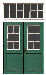 Make your own printable N scale model train set doors for your N scale model railroading train set experience. Download your free model train set doors for your N scale model train set.   