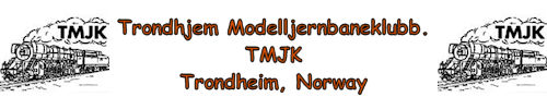 The Trondhjem Modelljernbaneklubb TMJK (Trondhjem Model railway club) was founded in 1955 by three avid railway enthusiasts from Trondheim and is with this country's oldest MJ association and the city's oldest leisure hobby organization. In the first few years, the club held home with its members, but later moved into a room on the ceiling of the Railroad People's House in Köpmannsgata. A facility was built for personal use, as well as a facility commissioned by the Railway Museum at Hamar.