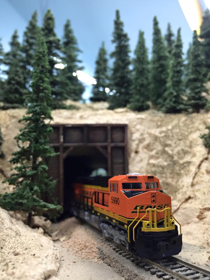 Welcome to the Los Angeles N-Scale Association, operators of East Valley Lines Model Railroad club located since 1979 in the Travel Town Museum at Griffith Los Angeles, California. View pitchers of the East Valley Lines N Scale Model Railroad club and see what they have done to their N scale layout. They operate one of the largest N-Scale layouts in the world. This is just a brief trip on the East Valley Lines' trackage. As you observe closely, there are lots of details to enjoy. This is truly a labor of love, involving countless hours, money and the talents of the many N-Scale modelers dedicated to the memory of great railroads. Brought to you to by www.krafttrains.com